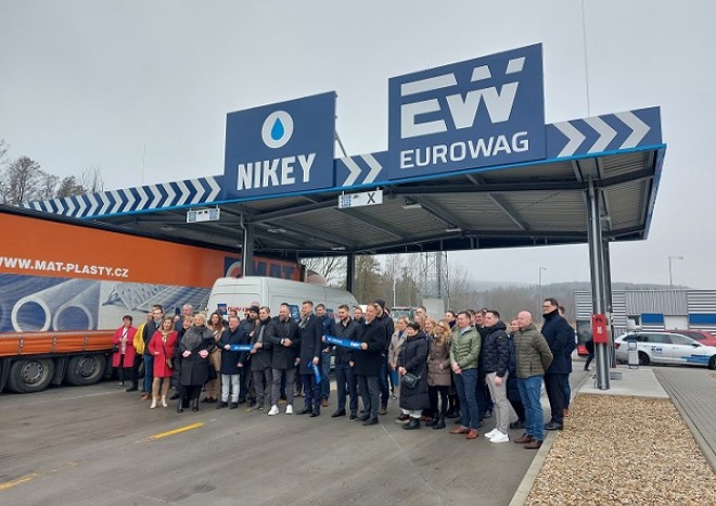 ​Eurowag otevřel v Jihlava Truck Parku svou první stanici na biopalivo HVO100 v Česku