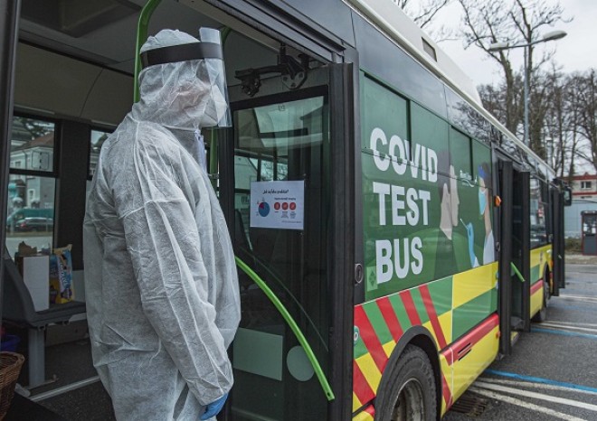 ​BusLine testuje zaměstnance přímo v terénu ve speciálním Covid Test Busu